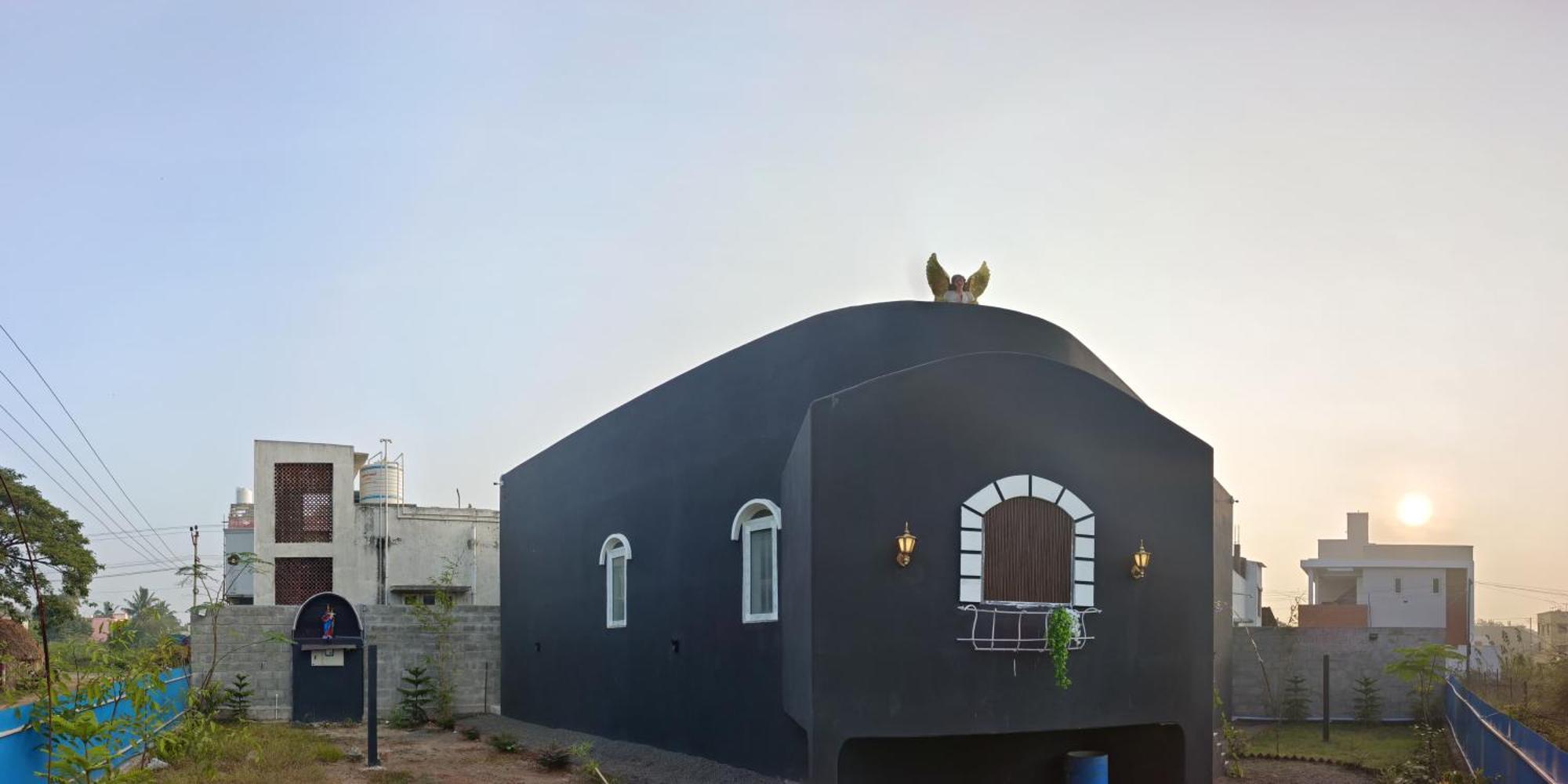 Caveman Guest House Pondicherry Exterior photo